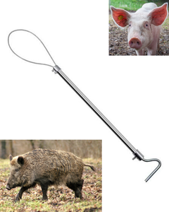 อุปกรณ์จับหมูแบบวงแหวน Surtechs Ring O Matic Hog Catcher สำหรับสัตวแพทย์ปศุสัตว์ ทำจากเหล็ก - Product Image 1