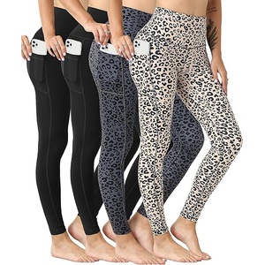 Leggings de sport pour femmes, doux, respirants, tricotés, longueur intégrale, en Spandex/Polyester, sublimation, pour la gym et l'entraînement, haute qualité, prix avantageux - Product Image 5