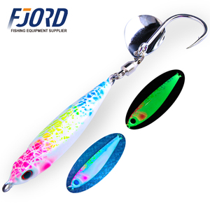 Nouvelle arrivée FJORD, leurre en métal UV Stock Jig pour la pêche en eau douce, 40g 60g pour le thon et le saumon en rivière - Product Image 5