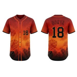 Camiseta de Béisbol Canyon Ridge con Estampado de Paisaje en Tonos Tierra, Tejido Antibacteriano de Alto Rendimiento, Equipamiento para Equipos - Product Image 6