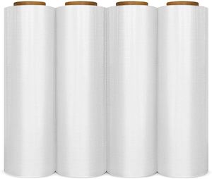 Film étirable transparent en LLDPE pour palettes, film plastique souple industriel haute résistance pour l'alimentation et le sucre, film étirable en PE - Product Image 3