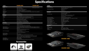 Avmatrix H4M ปลาฉลาม: All-in-<span class=keywords><strong>one</strong></span> 4-CH HDMI Video & Professional Audio Mixer SRT RTMP Streaming บันทึกเสียงสำหรับถ่ายทอดสด - Product Image 4