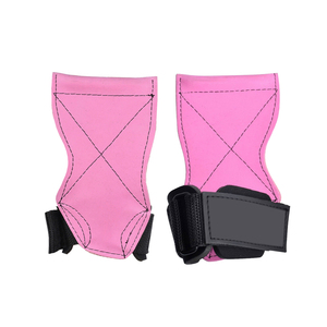 Poignées de main réglables en cuir pour la musculation - Service OEM durable, marque et emballage personnalisés, sécurité essentielle des mains - Product Image 4