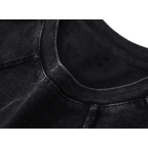 เสื้อยืดแพลนคอตตอน เสื้อยืดผู้ชาย แขนสั้น สตรีทแวร์ ดีไซน์โดดเด่น เสื้อยืด 100% ผ้าฝ้าย - Product Image 3