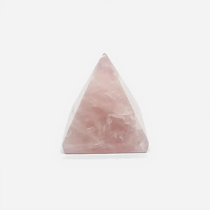 Wholesale 30-35mm Pyramid Muntaha Agate Handmade Natural Stone Bulk Reiki Crystals Rose Quartz Premium Quality Khambhat India - Product Image 4