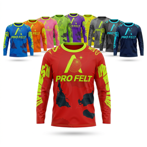 Maillot de Motocross Léger Tendance Style Unique Protection Sécurisée Manches Longues Course en Plein Air Maille Polyester OEM - Grande Vente - Product Image 1