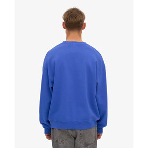 Suéter de Manga Larga para Hombre, Cuello Redondo, Color Azul, Corte Regular, Tejido de Punto, Estilo Casual - Product Image 5