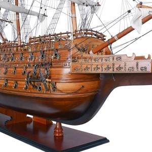เรือจำลองไม้ทาสีลายทะเล Sovereign of the Seas XL พร้อมส่ง ตัวอย่างสินค้ามีจำหน่าย - Product Image 6