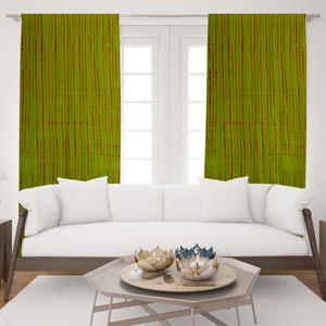 Rideau en coton imprimé à la main, motif floral indien, draperie de fenêtre faite à la main, textile de maison, panneau de rideau pour salon, chambre, hôtel - Product Image 1