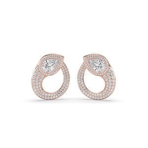 ต่างหูเพชรแล็บ 4.46 กะรัต ทรงลูกแพร์เจียระไนบริลเลียนท์ ทอง 10KT 14KT น้ำหนักเบา ดีไซน์เรียบหรู ไม่ซ้ำใคร เครื่องประดับ B2B - Product Image 5