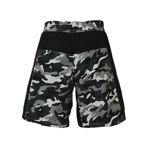 Shorts de combat MMA pour hommes, camouflage, imprimé numérique, respirant, en mélange de coton, ajusté, vêtements de sport de combat - Product Image 6