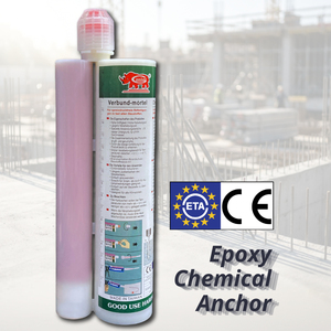 Low Odor Pure Epoxy Chemical Anchor for Indoor and Unventilated Area Fixing - Product Image 1