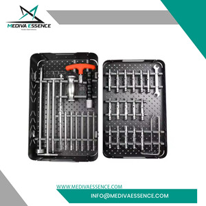 MEDIVA ESSENCE Kit de Instrumentos Quirúrgicos Ortopédicos Premium Fuente de Alimentación Manual Retractor para Extracción de Fijaciones Internas Aguja de Acero - Product Image 6