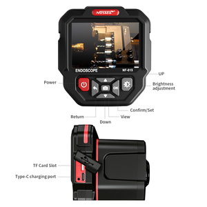 Caméra d'endoscopie industrielle NOYAFA NF-615, caméra d'inspection 1080P HD, étanche IP67 avec écran IPS - Product Image 5