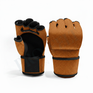 Guantes de Sparring MMA de Color Liso, sin Dedos, para Entrenamiento, Absorción de Impactos, Protección para las Manos, para Boxeo y Kickboxing - Product Image 5