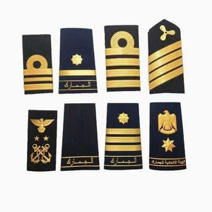 Épaulettes de qualité supérieure, couleur personnalisée, sangle d'épaule de pilote, épaulettes d'uniforme, design personnalisé, fabriqué au Pakistan - Product Image 1