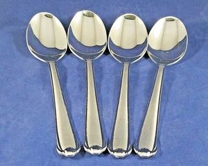 Stainless Steel Silver Spoon Flatware Vintage Eco-Friendly Back to School Restaurant Wedding Home High <b>Mirror</b> Polish - Product Image 4