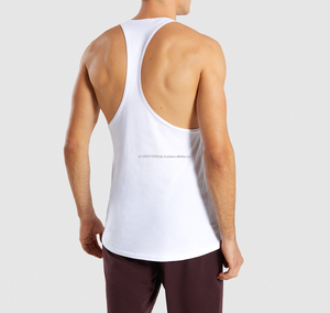 OEM Summer High Quality <b>Men's</b> Cotton Tank Top Fitness Gym <b>Men</b> Tank Top Plus Size <b>Men's</b> Gym <b>Singlets</b> Trending Wholesale Price - Product Image 2