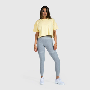 Sudadera Corta Personalizada de Algodón de Alta Calidad para Mujer, Sudadera Corta Lisa Personalizada, Sudadera Corta Transpirable para Mujer - Product Image 6