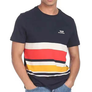 Camiseta de estilo único hecha a medida para hombre, camisetas de manga corta para hombre con impresión de logotipo personalizado de buena calidad - Product Image 1