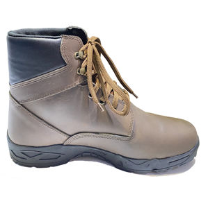 Nouvelles bottes en cuir pour femmes, mode <span class=keywords><strong>vintage</strong></span> automne/hiver, couleur unie - Product Image 6