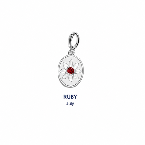 Wholesale OEM Custom Emerald Quartz May Birthstone Pendant Rose Gold Plated Oval Flower <b>Charm</b> for DIY Jewelry Making - Product Image 6