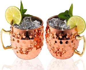 Traditional Handmade Pure Copper Mug Polished Finish Copper Coffee Drinking Mug by Madiha Art and Crafts - Product Image 1