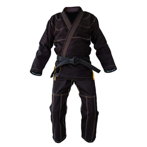 Kimono de BJJ de haute qualité pour hommes, uniforme de judo en coton, uniforme de karaté avec ceinture pour adultes, logo personnalisé, vêtements d'arts martiaux OEM - Product Image 6