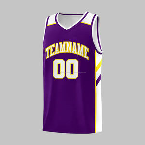 Camiseta de baloncesto OEM personalizada de alta calidad, diseño de logotipo, camisetas de baloncesto clásicas - Product Image 2