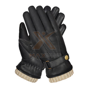 Gants en cuir imperméables d'hiver les plus vendus - Robustes, compatibles écran tactile, respirants et écologiques pour l'extérieur et les voyages - Product Image 2
