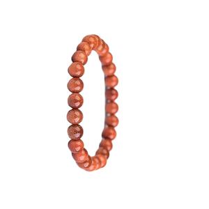 100% Natural 8mm Round Pattern Red Crystal Gemstone Stretch <b>Bracelets</b> <b>Healing</b> Properties Beads Bulk Jewelry - Product Image 1