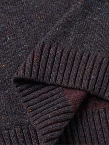 Pull en acrylique fait main pour homme, personnalisé avec logo OEM, à manches longues, confortable, respirant, en tissu uni de haute qualité - Product Image 5