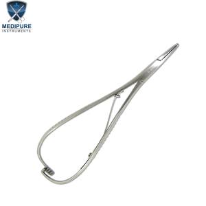 Portaagujas Mathieu Profesional de 16 cm y 18 cm con Puntas Finas, Mordazas con Bloqueo de Trinquete, Instrumentos Quirúrgicos para Sutura - Product Image 1