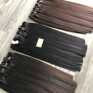 Extensiones de Cabello Remy de la Mejor Calidad, Cabello Virgen Vietnamita en Trama para Mujeres Negras, Mechones Lisos de 8-32 Pulgadas, Todos los Colores, Se Pueden Teñir - Product Image 6