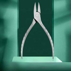 Morje Surgical Stainless Steel <b>Cuticle</b> Nipper-Professional Manicure Pedicure <b>Tool</b> Sharp Straight/Curved Blades Wide Jaw Opening - Product Image 1