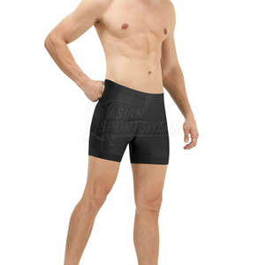 Shorts d'entraînement anti-friction rembourrés, séchage rapide, écologiques, respirants, unisexe, ajustés, avec coussinet intégré - Product Image 5