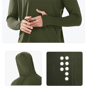 Chemises de pêche grande taille Performance personnalisables, respirantes, UPF 50+, à manches longues, antibactériennes, vêtements d'extérieur pour la pêche en haute mer - Product Image 5