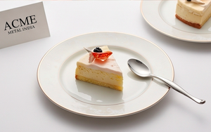 Sculpted Wave <b>Mirror</b> Flatware Set Stainless Steel With <b>Mirror</b> Polished Perfect For Kitchenware Home Hotel And Restaurant - Product Image 5