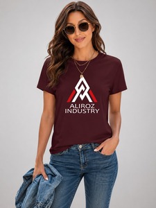 เสื้อยืดลำลองสำหรับผู้หญิง ผลิตจากผ้าคุณภาพพรีเมียม เหมาะสำหรับทำงาน ท่องเที่ยว เล่นกีฬา และกิจกรรมประจำวัน คุณภาพพรีเมียมสำหรับผู้หญิง - Product Image 5