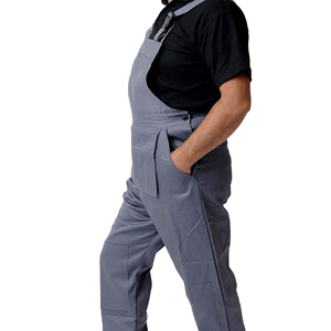 Hi Vis Bib Brace <b>Overalls</b> Safety Apparel Reflective Fabric Comfortable Fit High Visibility <b>Overalls</b> <b>Men</b> Hi Vis Cargo <b>Overalls</b> - Product Image 1