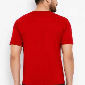 Men's Color Blocked Short Sleeve O-Neck <b>T</b>-<b>Shirt</b> <b>With</b> <b>Pocket</b> Casual Regular Fit Knitted Fabric - Product Image 4