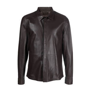 Chemise en cuir pour homme taille adulte, vente chaude, chemise en cuir pour homme taille personnalisée, chemise en cuir pour homme en vente en ligne - Product Image 1