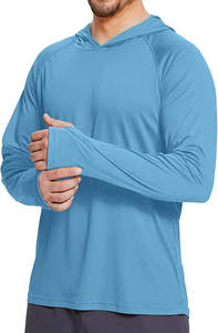 Traje de Pesca con Capucha para Hombre, Talla XL, de Secado Rápido, Protección UV UPF50, Transpirable e Impermeable, con Proceso de Impresión OEM/ODM - Product Image 5