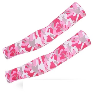 Manguito de compresión deportivo con protección UV, logotipo personalizado, absorción de humedad, para ciclismo, running, baloncesto, MMA, boxeo, venta al por mayor - Product Image 4