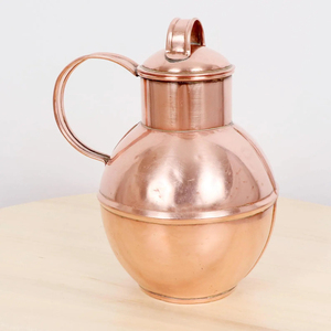 Carafe en Cuivre Pur de Qualité Supérieure au Design Unique, Motif Imprimé, Pichet Tendance et Nouveaux Produits Phares, Fournitures pour Carafes à Eau - Product Image 2