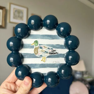 Cadre photo de table en bambou artisanal, écologique, avec design en résine personnalisé, impression UV 6 couleurs, qualité supérieure - Product Image 1