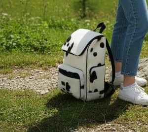 Premium Leather Hair On Backpack Cowhide Travel Laptop Rucksack Vintage School Bag Handmade Quality LHBP-0048 - Product Image 3