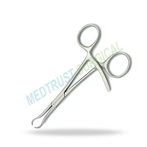 Foerster <b>Sponge</b> Holding Forceps 5.5 Inches Surgical Instrument Set Manual Stainless Steel for Surgical Dressing - Product Image 3