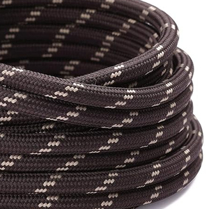 Cordon de serrage plat tressé en polyester haute ténacité de 10 mm pour pantalons/shorts de sport, embouts métalliques, 140 cm, vente en gros - Product Image 5