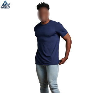Camisetas Deportivas de Manga Corta de Algodón de Alta Calidad, Servicio OEM, Último Estilo, con Tecnología de Absorción de Humedad para Gimnasio - Product Image 1